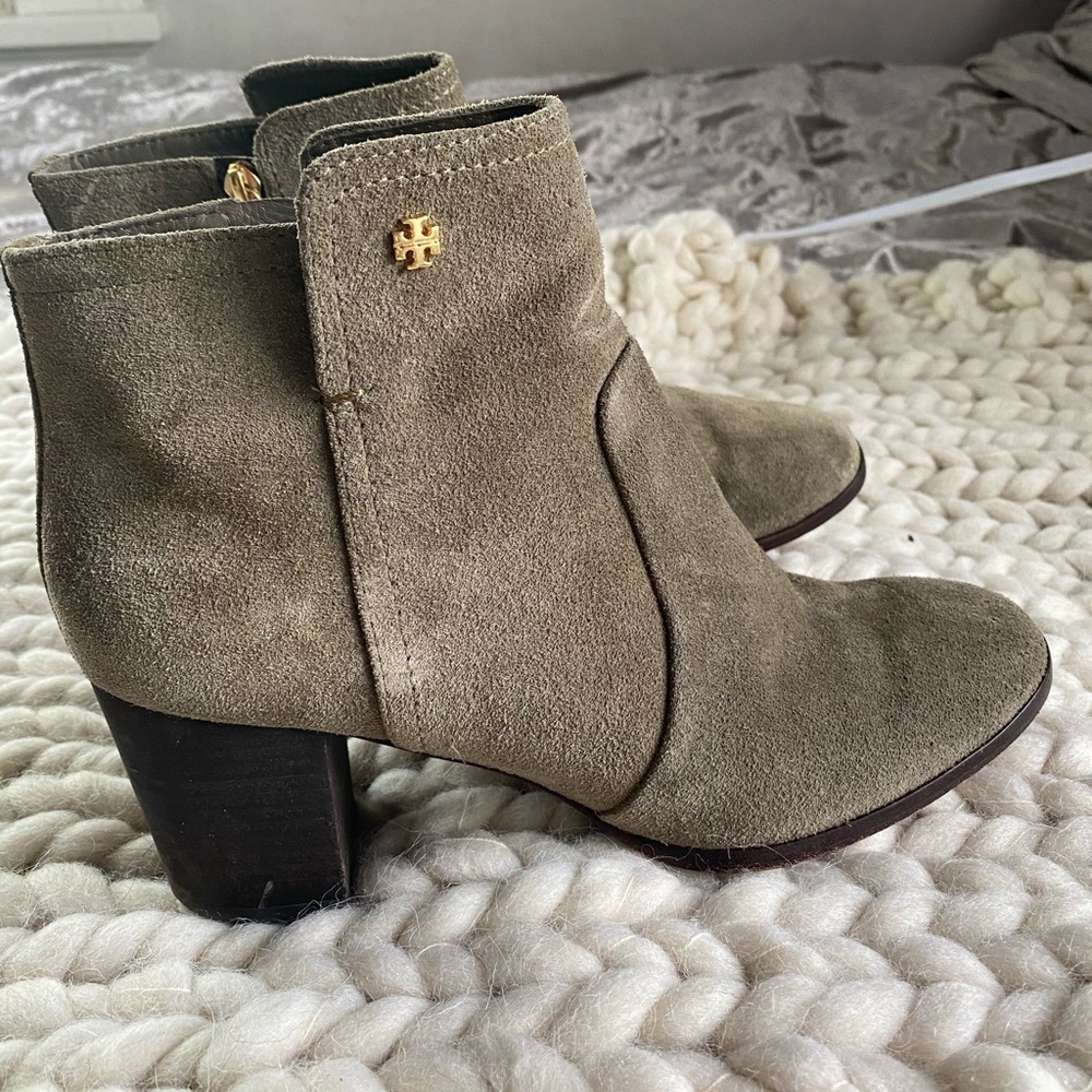 Tory Burch Sabe Suede Booties